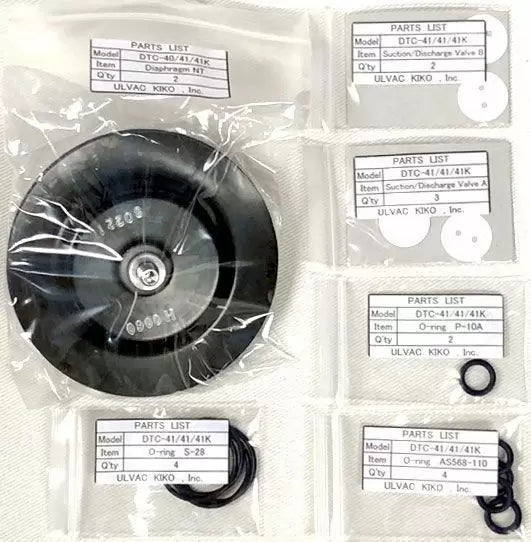 ULVAC DTC-41 230V 1.6 cfm 2-Stage Chemical-Duty Diaphragm Pump TUV