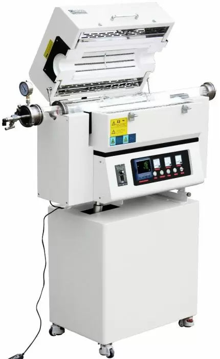 1200C 1-3 Zone Rotary & Tilting Top-Open Tube Furnace