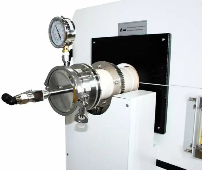 1500C 60-80mm OD 1-3 Zone Rotary & Tilting Top-Open Tube Furnace