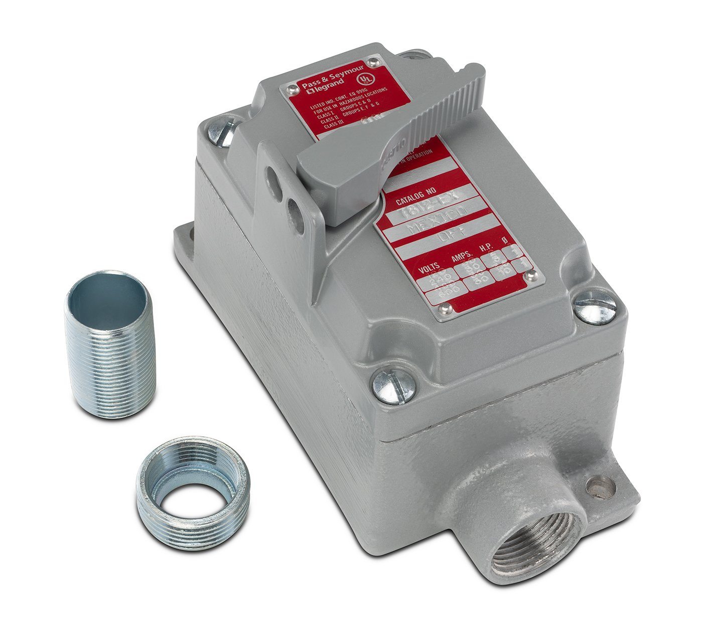 BVV Enclosed Motor Switch Hazardous-Location - UL Listed / CSA Certified for MVP Recovery Pumps