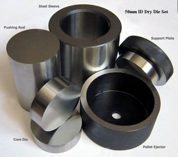 Across International 50mm Diameter ID Dry Pressing Die Set