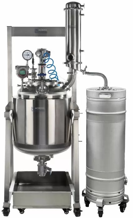 Across International Ai ETL C1D1 Dual-Jacketed 100L 316L-Grade Stainless Steel Reactor