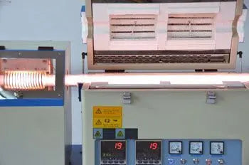 1200°C PE/CVD Furnace w/ RF Generator, Gas Mix & Pumping System