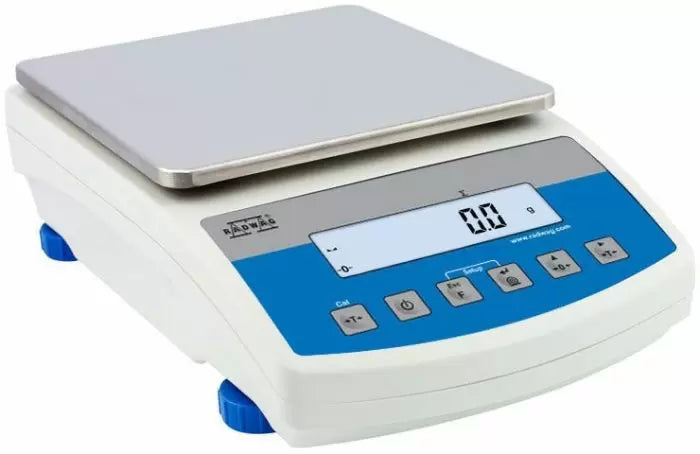 Across International Radwag 6000g Capacity 0.1g Readability 8x8" Precision Balance