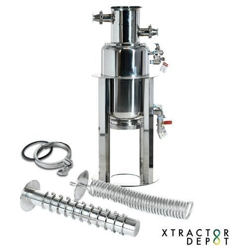 Across International Xtractor Depot CryoTrap 10L Stainless Steel Cold Trap with KF40